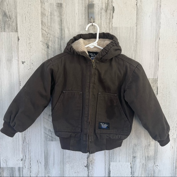 Walls Jackets \u0026 Coats | Walls Blizzard Pruf Heavy Sherpa Lined Full Zipper Coat Size 45 Small Boys | Color: Brown | Size: 5b | Georged1954's Closet
